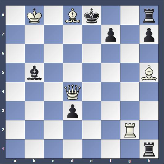 Schach Schachproblem Cuttle