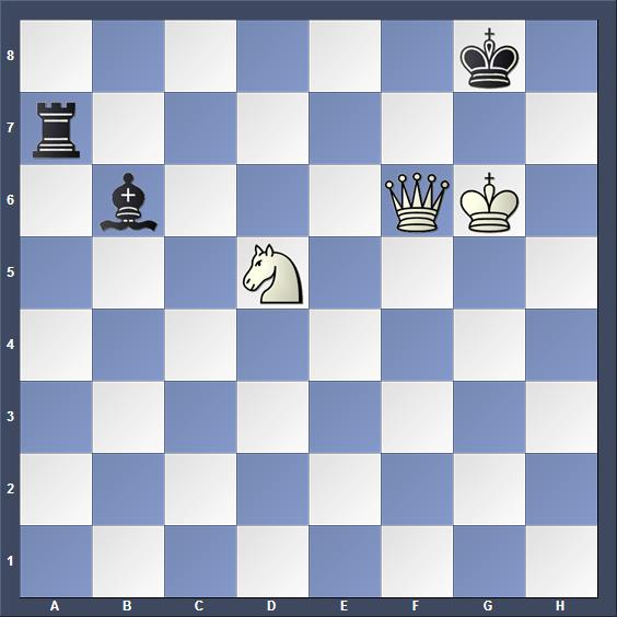 Schach Schachproblem Hoeg