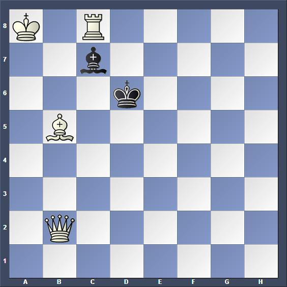Schach Schachproblem Knotek