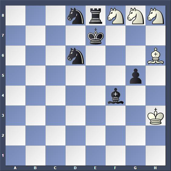 Schach Schachproblem Telkes