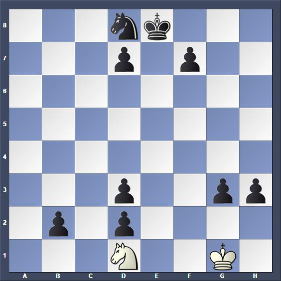 Schach Schachproblem Hartong
