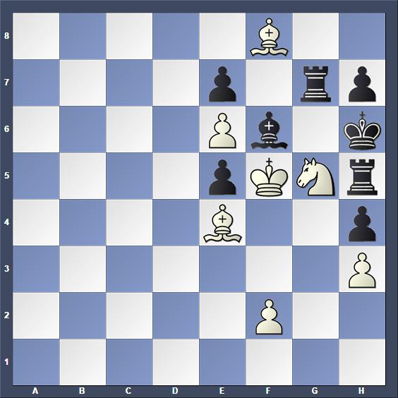 Schach Schachproblem Visserman