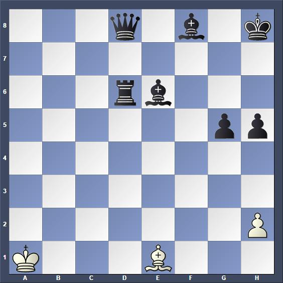 Schach Schachproblem Hutya