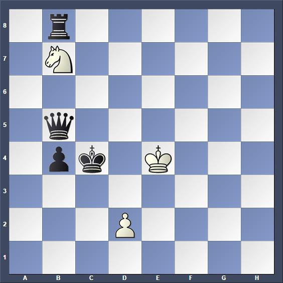 Schach Schachproblem Lundström