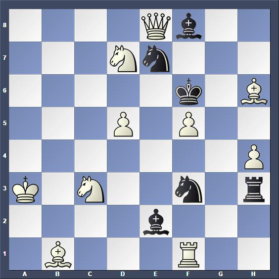 Schach Schachproblem Barulin