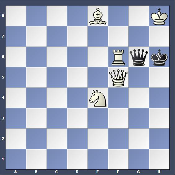 Schach Schachproblem Iwanow