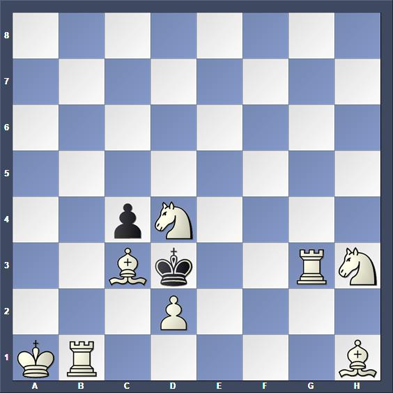 Schach Schachproblem Achbar