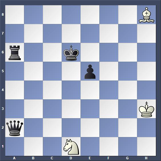 Schach Schachproblem Dudtschenko