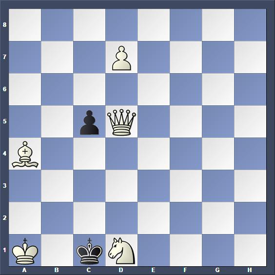 Schach Schachproblem Jäger