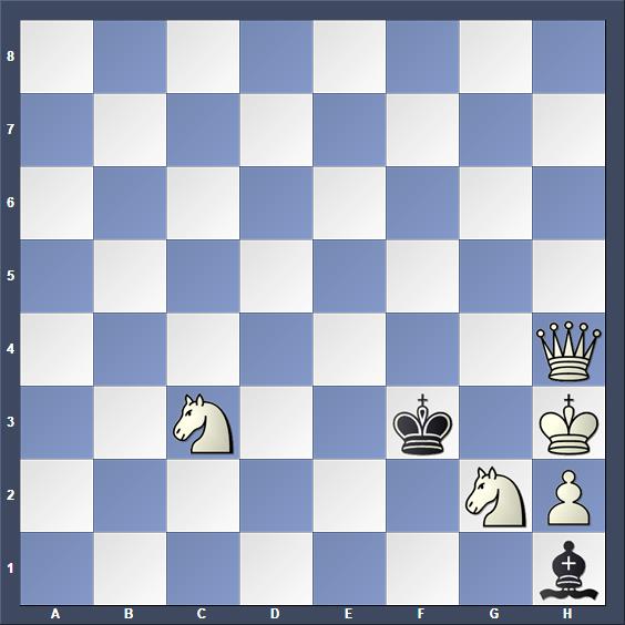 Schach Schachproblem Iwanow