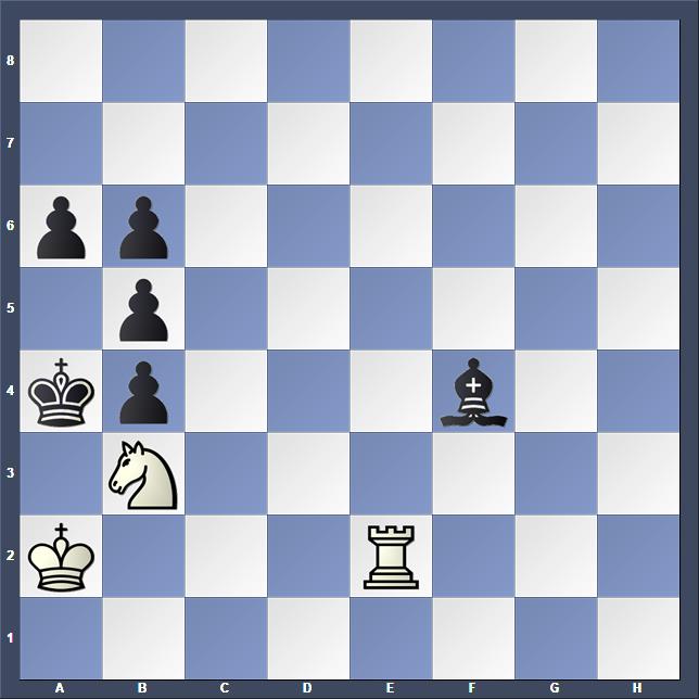 Schach Schachproblem Kostylev