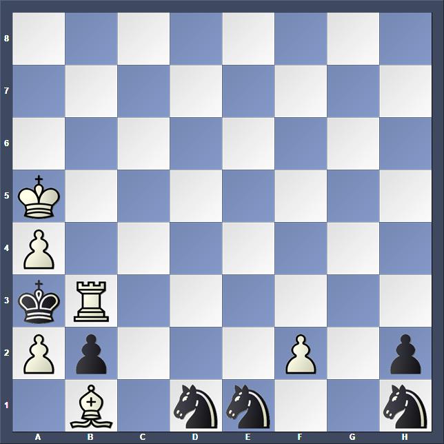 Schach Schachproblem Guttmann