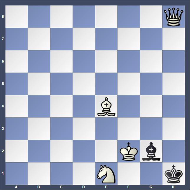 Schach Schachproblem Barthélemy