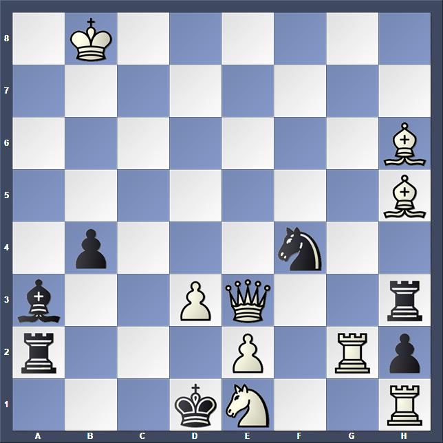 Schach Schachproblem Lobusov