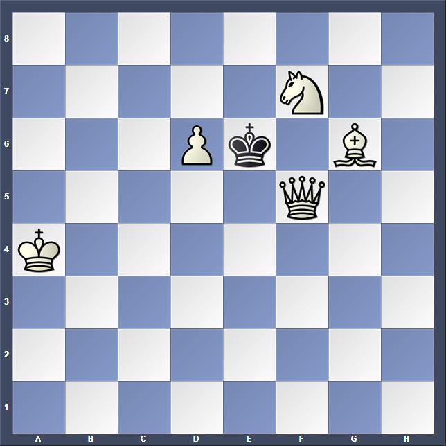 Schach Schachproblem Kuligin