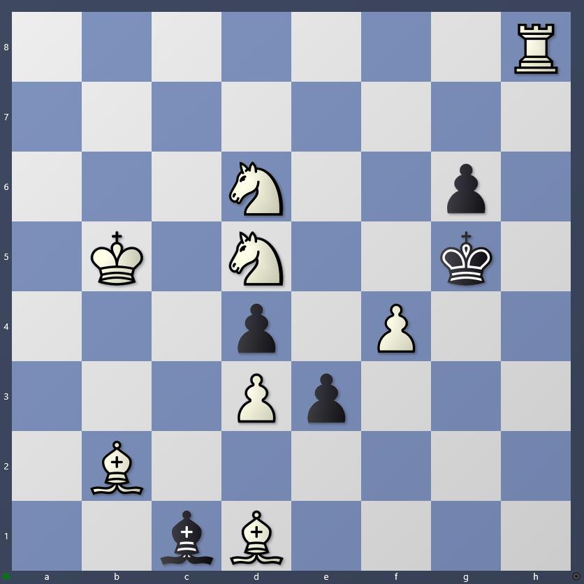 Schach Schachproblem Glaß
