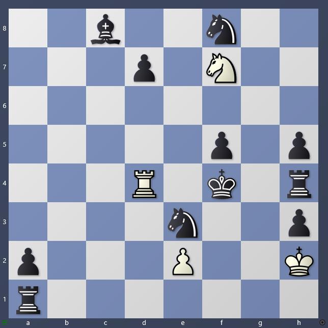 Schach Schachproblem Bär