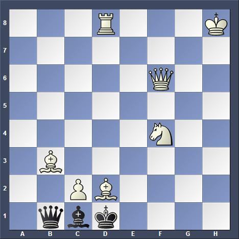 Schach Schachproblem White