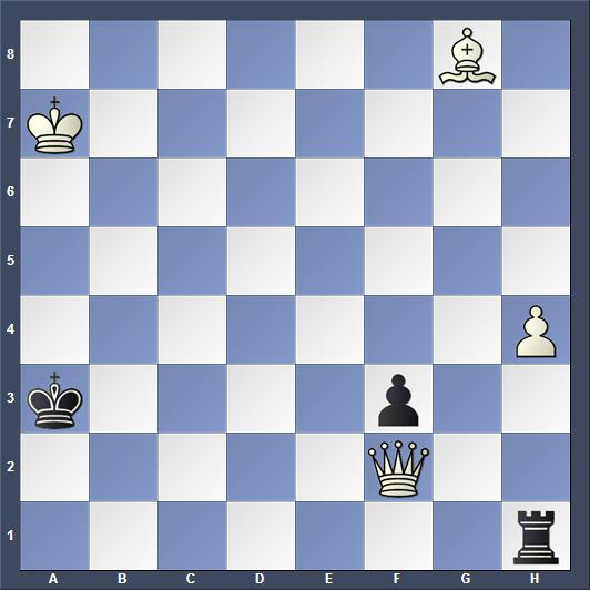 Schach Schachproblem Pedersen