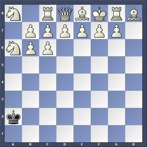 Schach Schachproblem Karpati